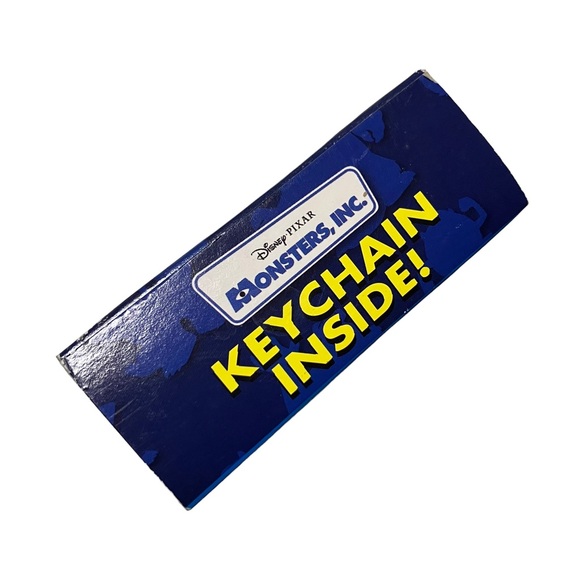 Vintage Monsters Inc Kraft Macaroni & Cheese Keychain Special NIB Disney Pixar - Picture 7 of 8